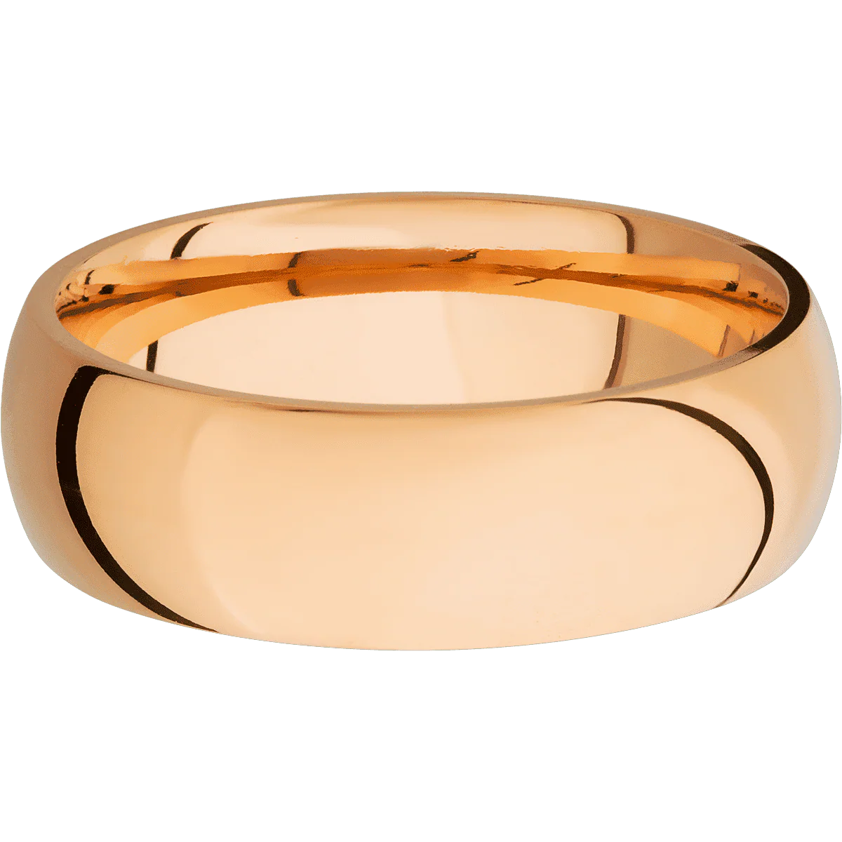 14K Rose Gold + Polish Finish - Image 3