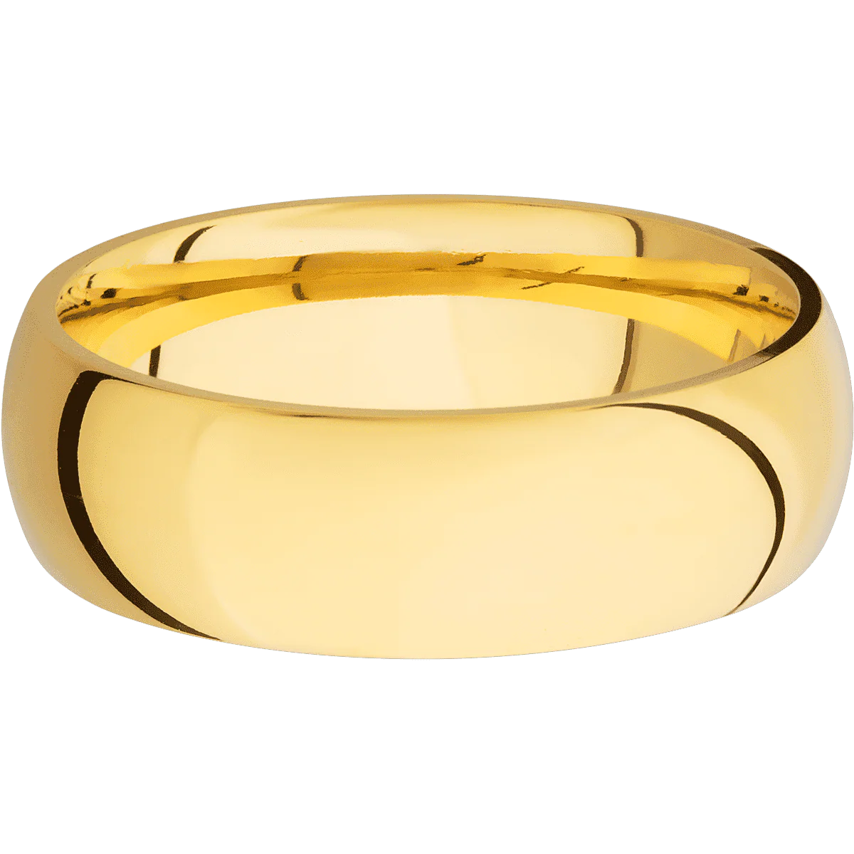 14K Yellow Gold + Polish Finish - Image 3