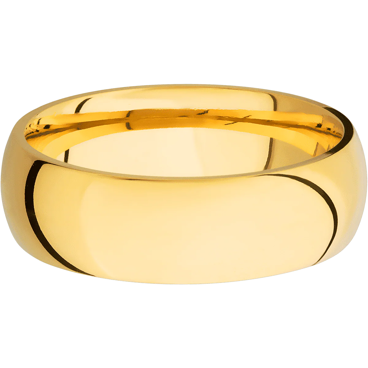18K Yellow Gold + Polish Finish - Image 3