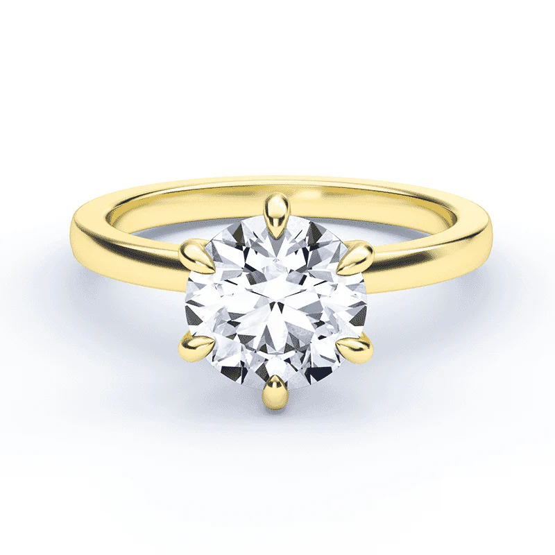 6 Prong Engagement Ring
