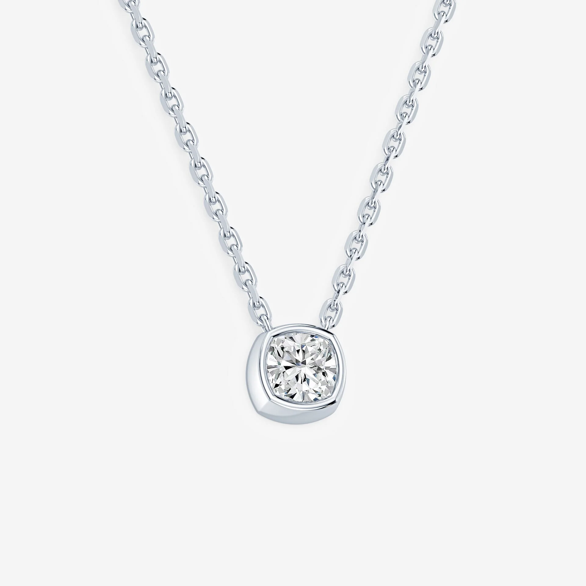 Cushion Dewdrop Pendant - Image 2