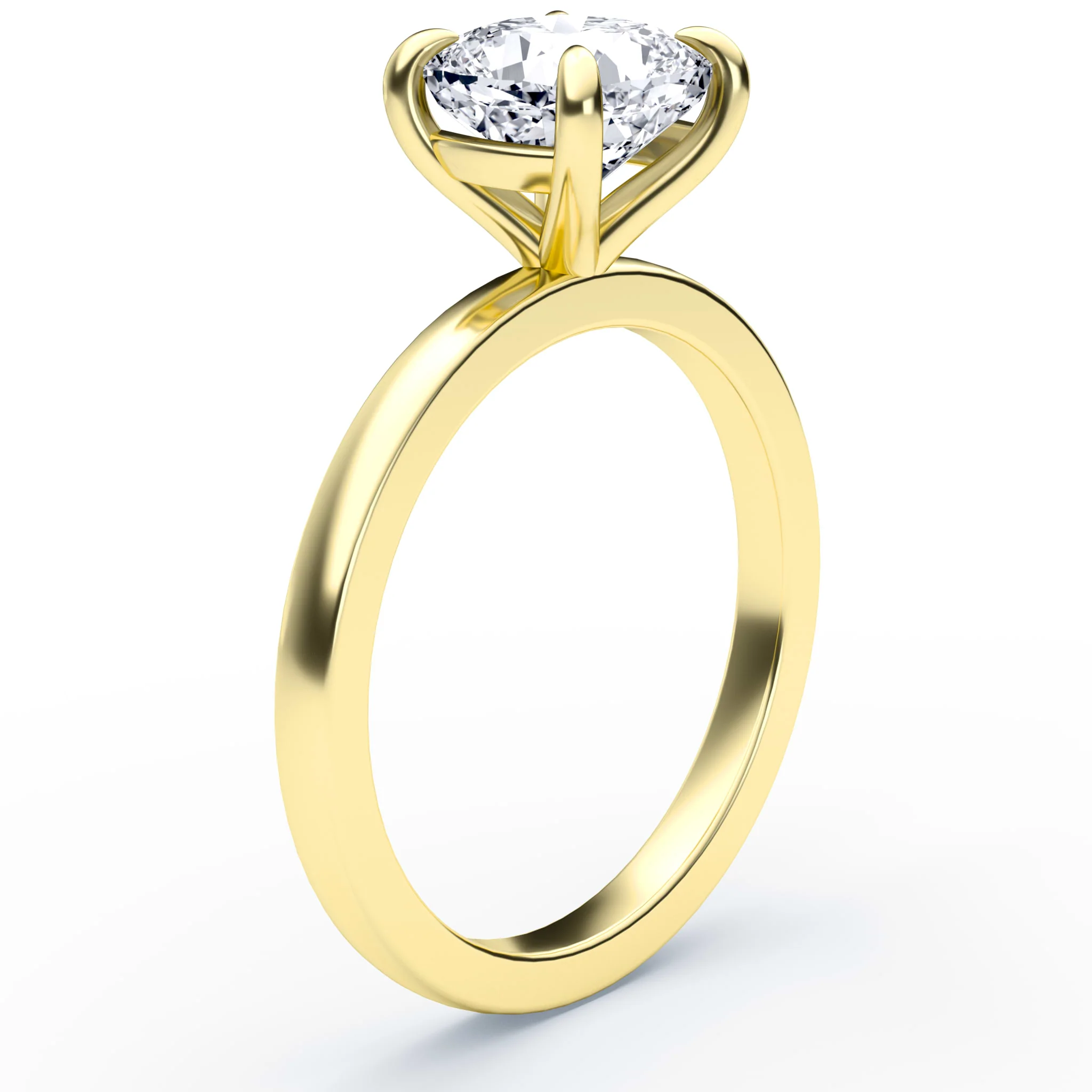 Cushion Engagement Ring - Image 2