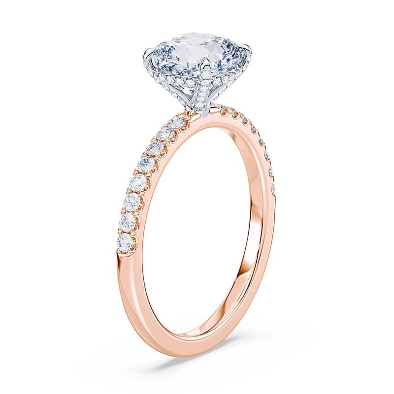 Cushion Allover Pave Ring - Image 2