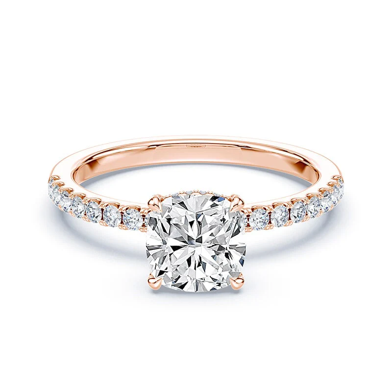 Cushion Allover Pave Ring