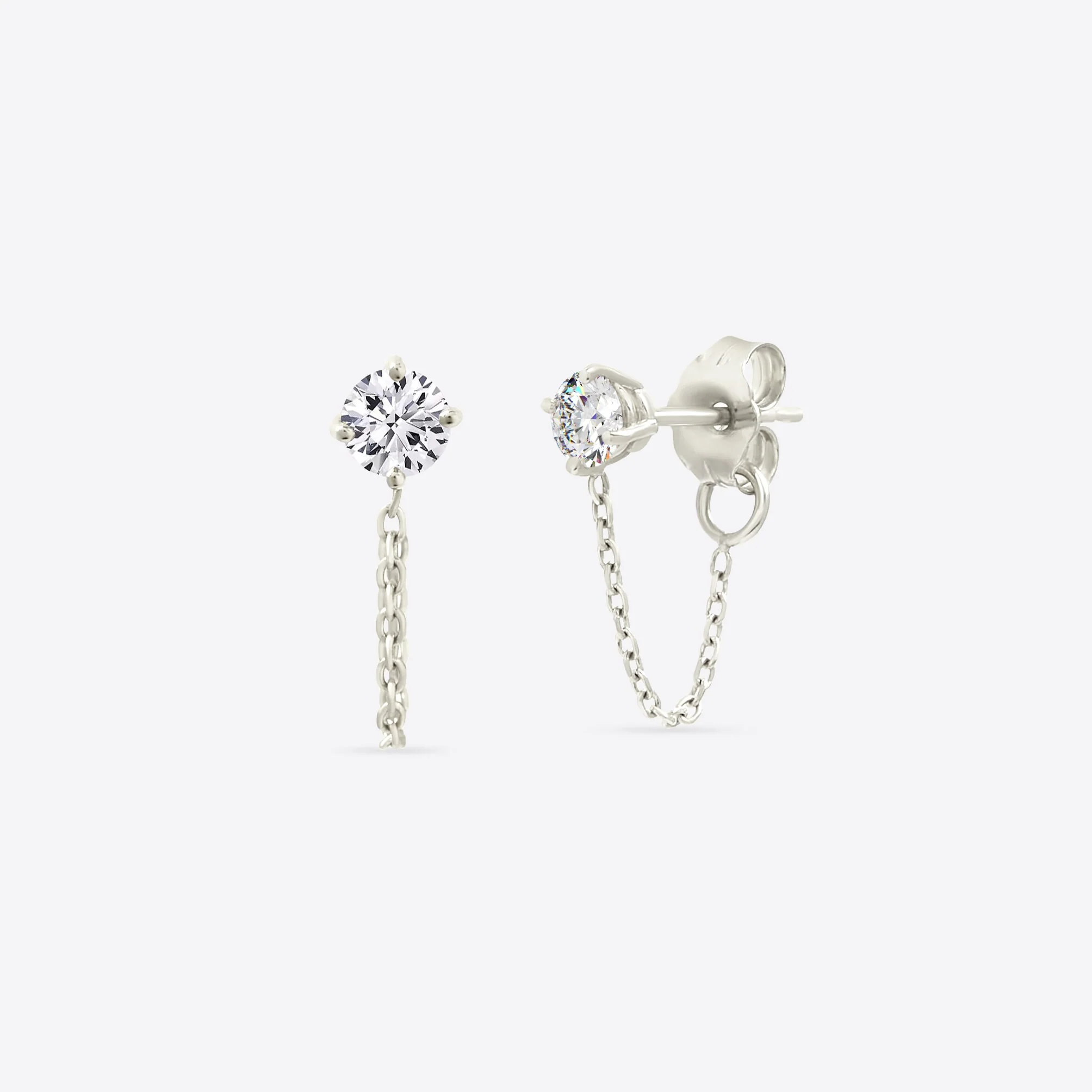 Diamond Chain Studs - Image 2