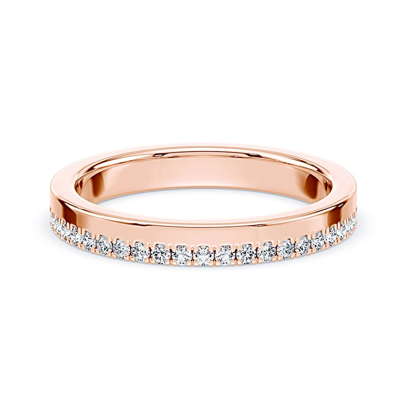 Half & Half Lab Diamond Band