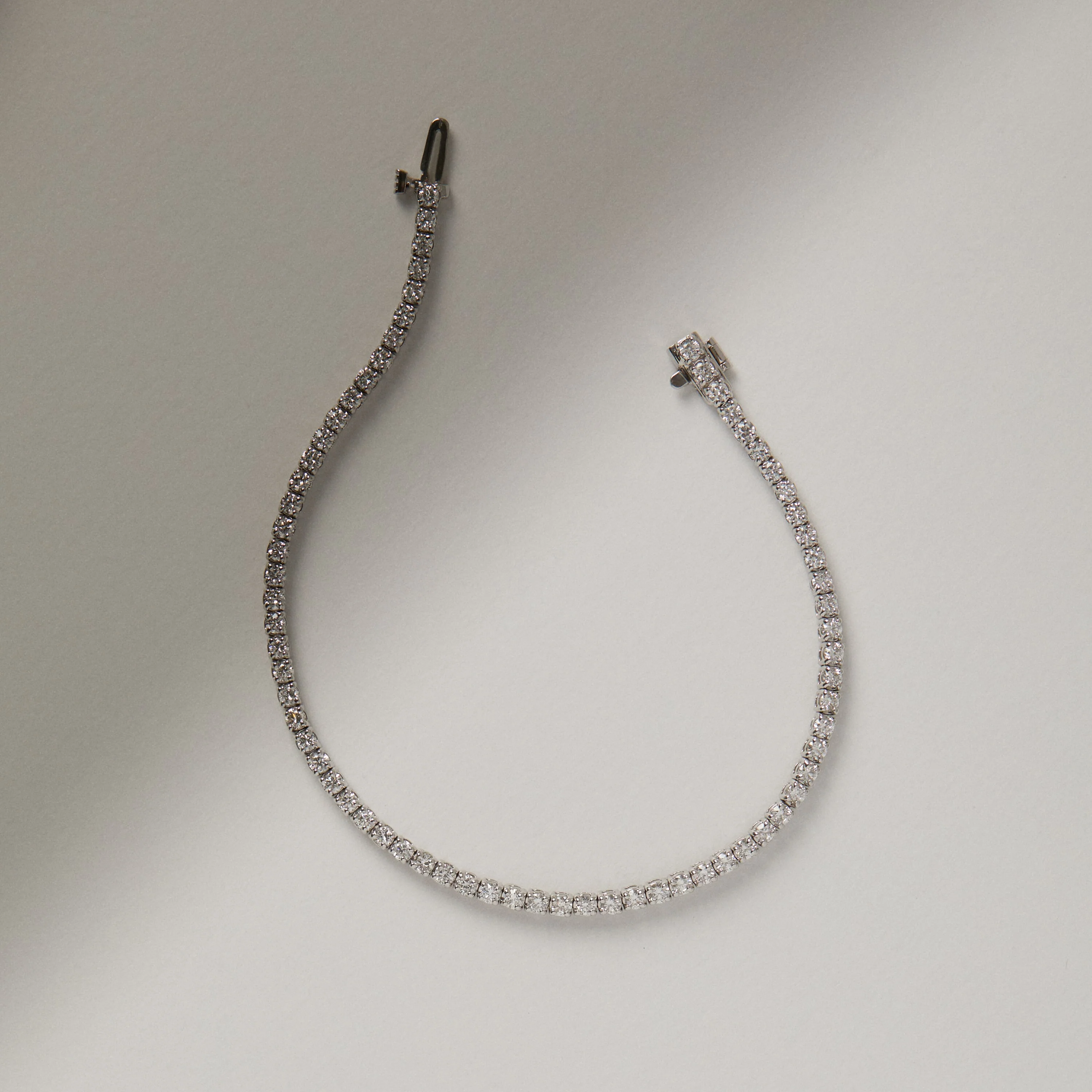 The Unparalleled Lab Diamond Tennis Bracelet - Image 4