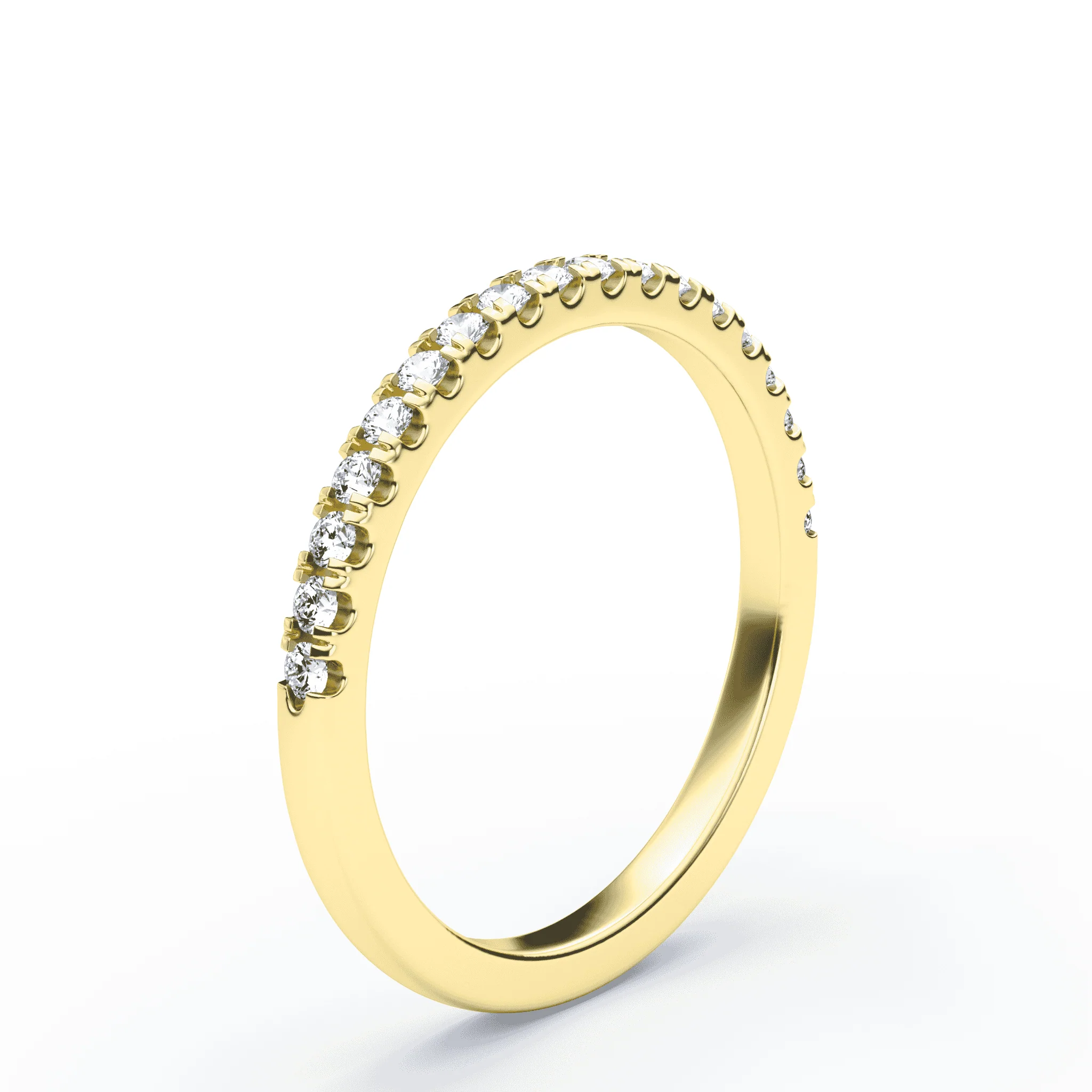 Lab Diamond Band - Slim - Image 3