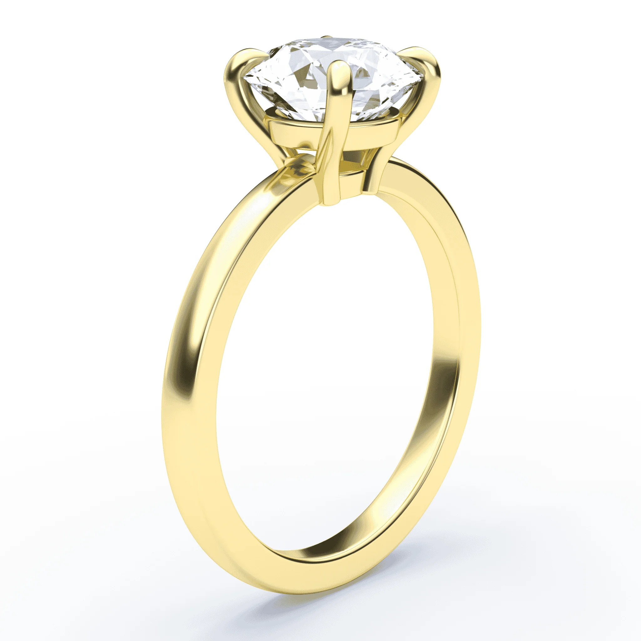 Low Profile Engagement Ring - Image 2