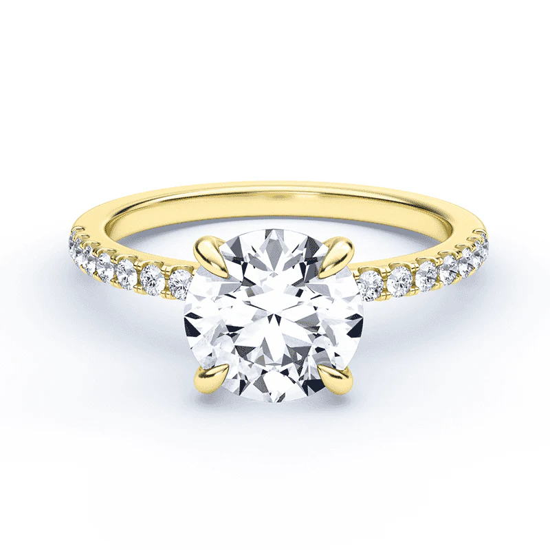 Low Profile Pave Ring