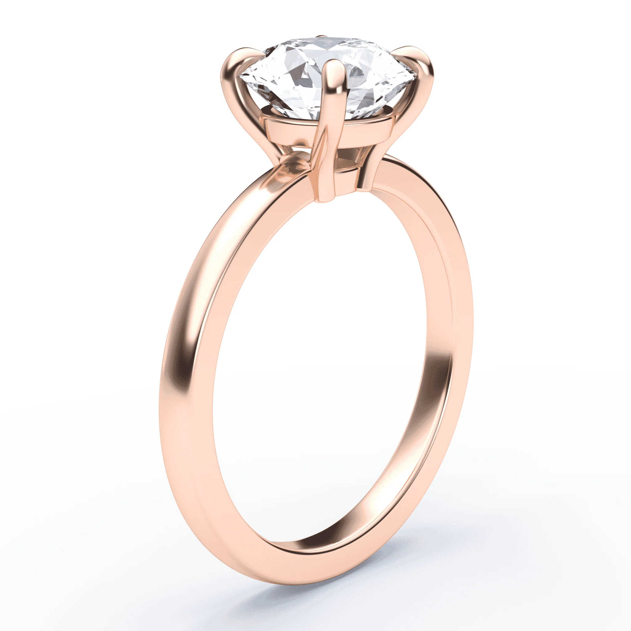 Low Profile Engagement Ring - Image 2