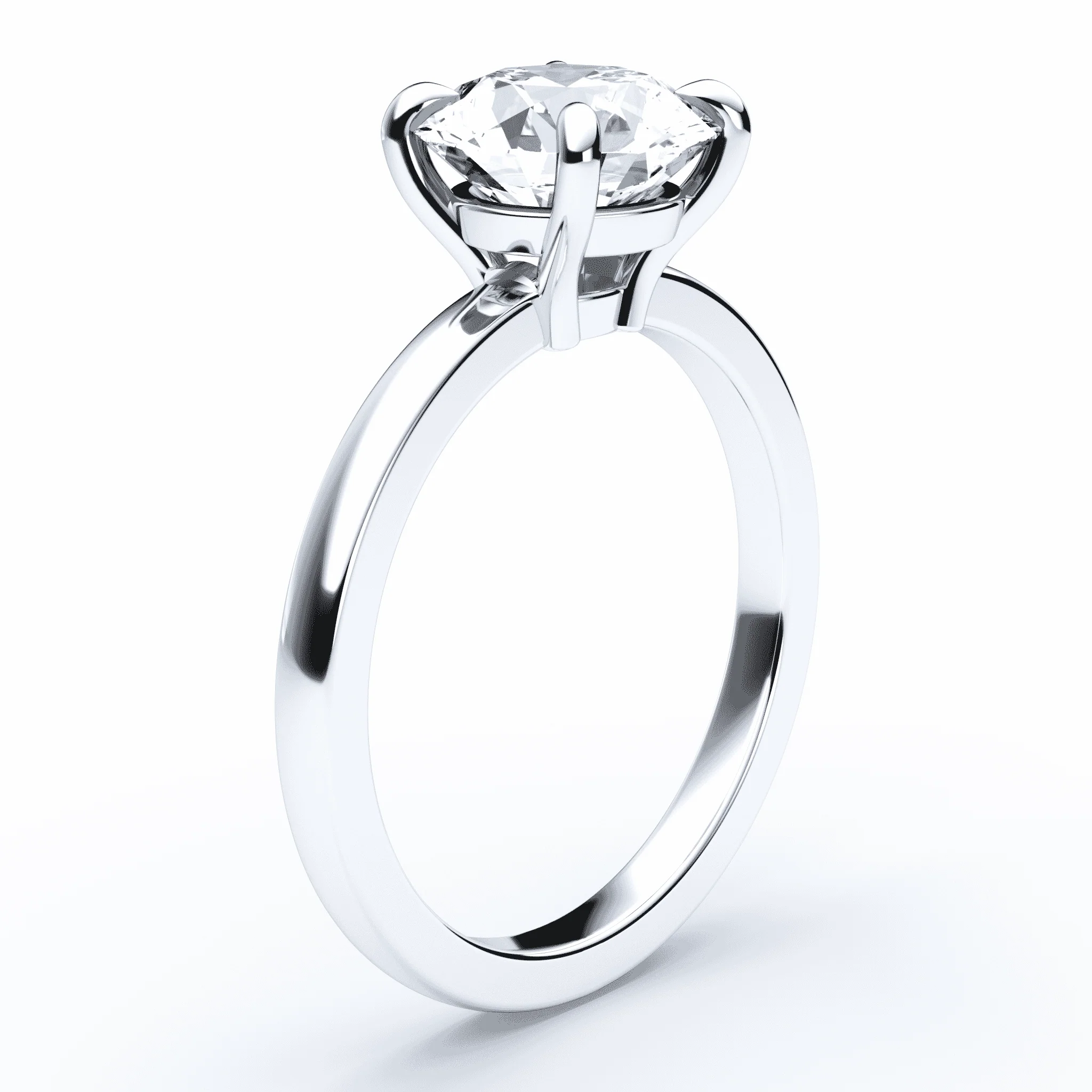 Low Profile Engagement Ring - Image 2