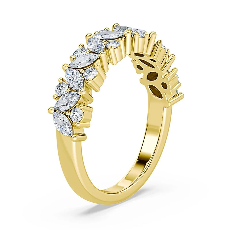 Mixed Marquise Diamond Band - Image 2