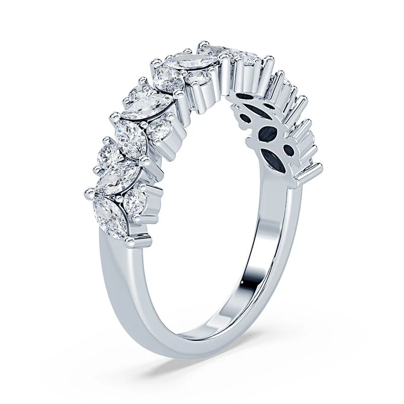 Mixed Marquise Diamond Band - Image 2