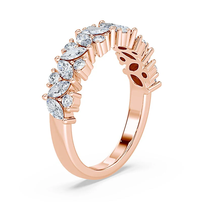Mixed Marquise Diamond Band - Image 2