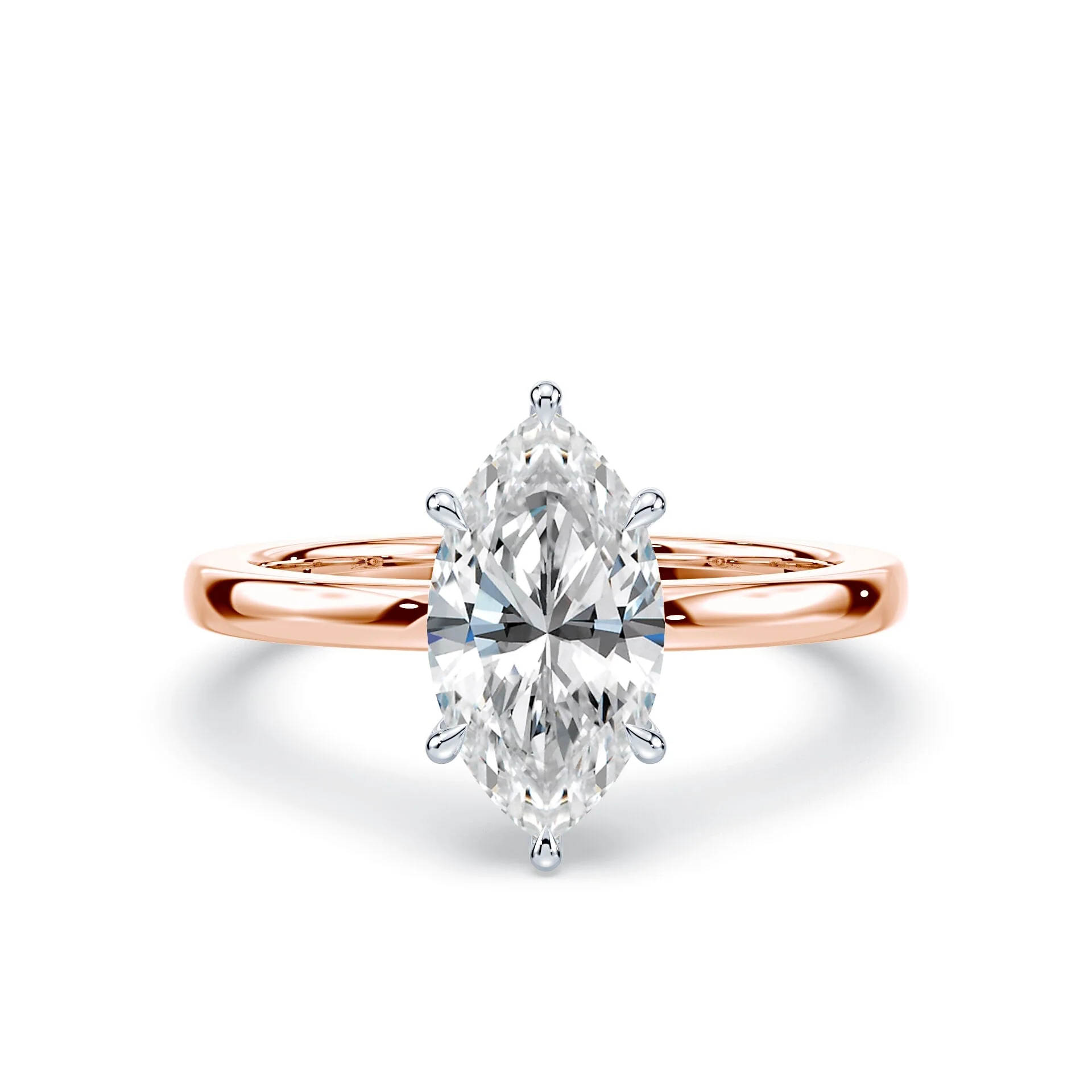 Marquise Low Profile Ring