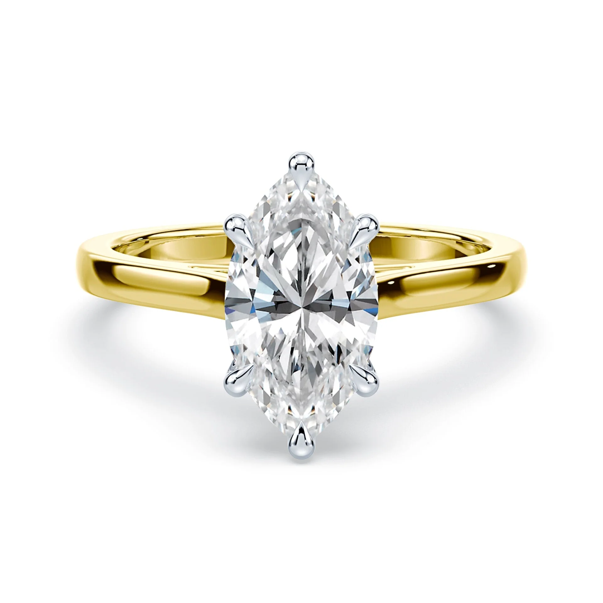 Marquise Cathedral Ring