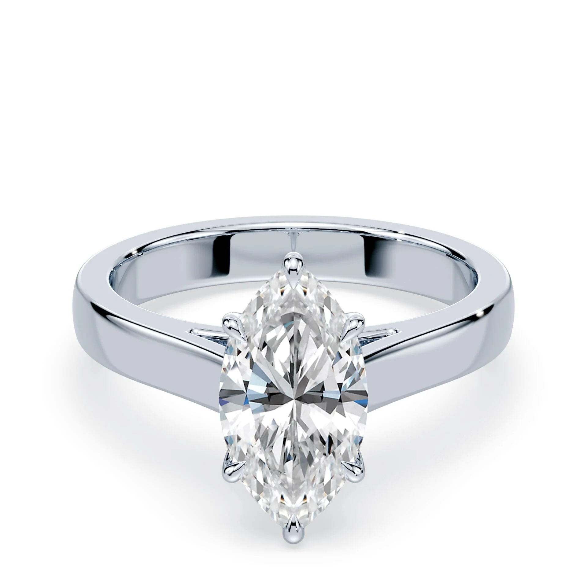 Marquise Cut Wide Cathedral
