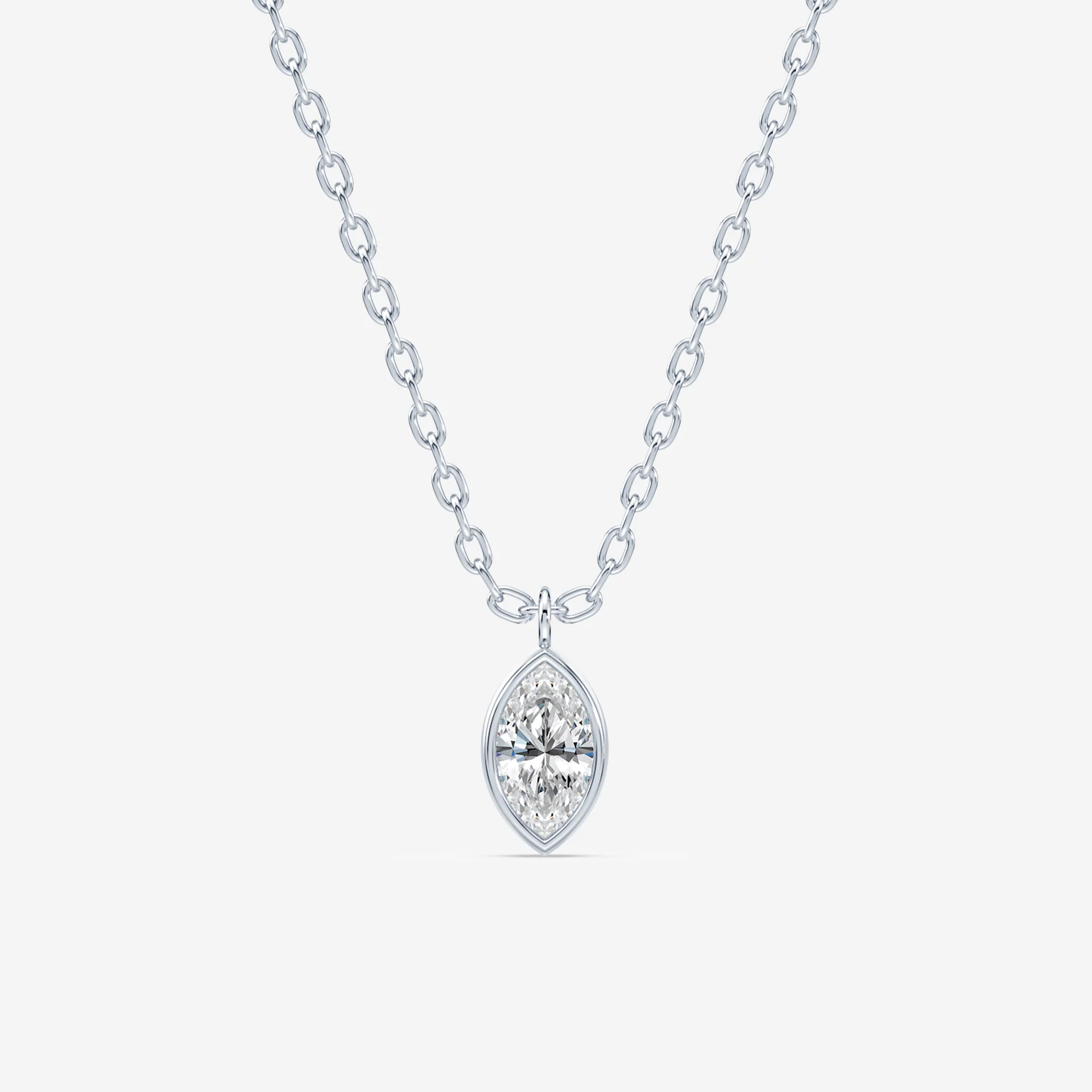 Marquise Droplet Pendant