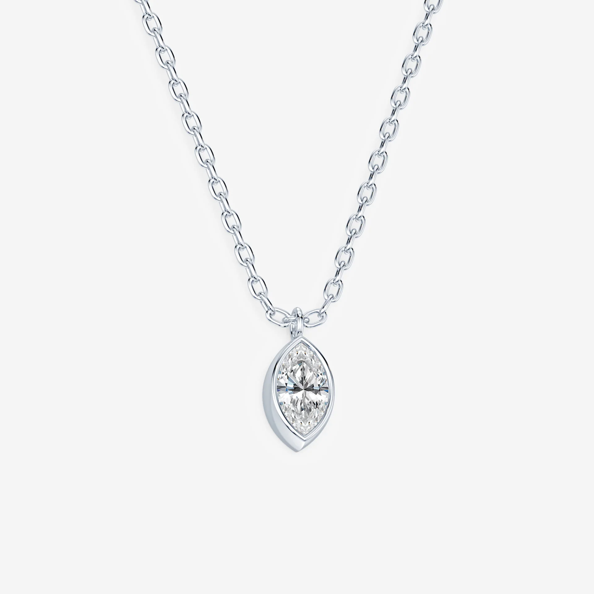 Marquise Droplet Pendant - Image 2