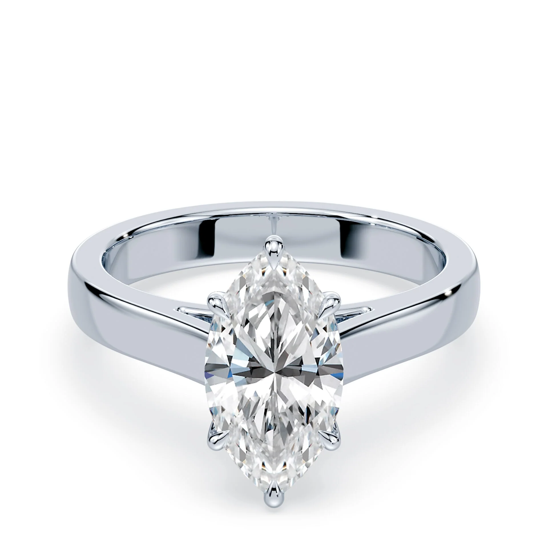 Marquise Cut Wide Cathedral
