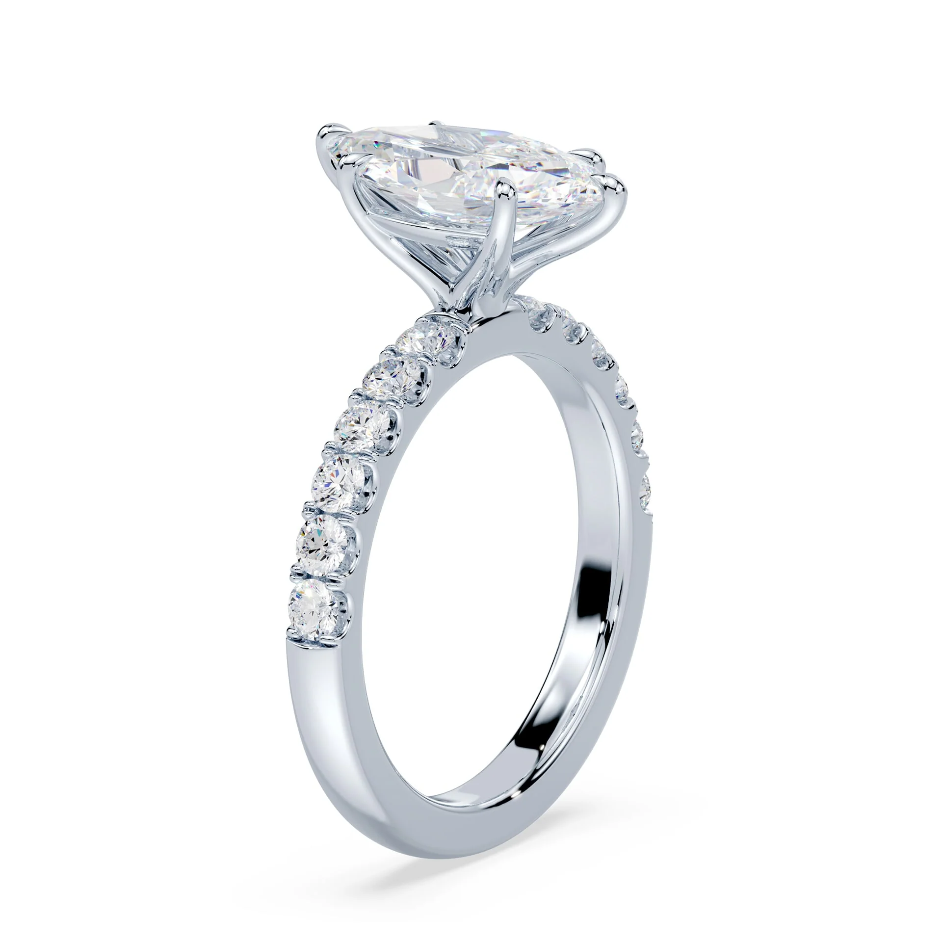 Marquise Medium Pave Ring - Image 2