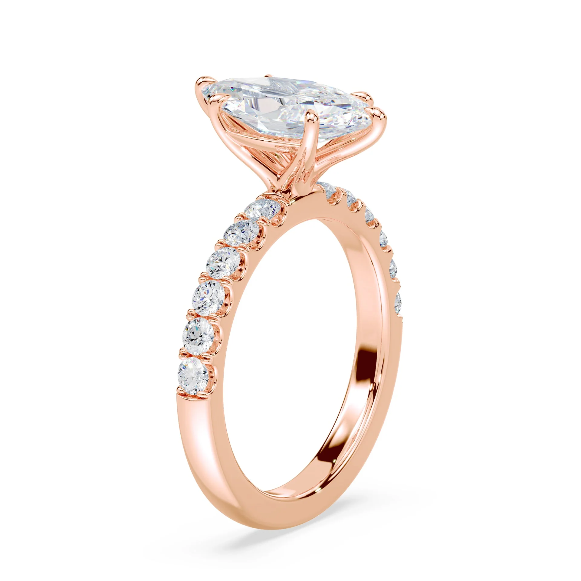 Marquise Medium Pave Ring - Image 2
