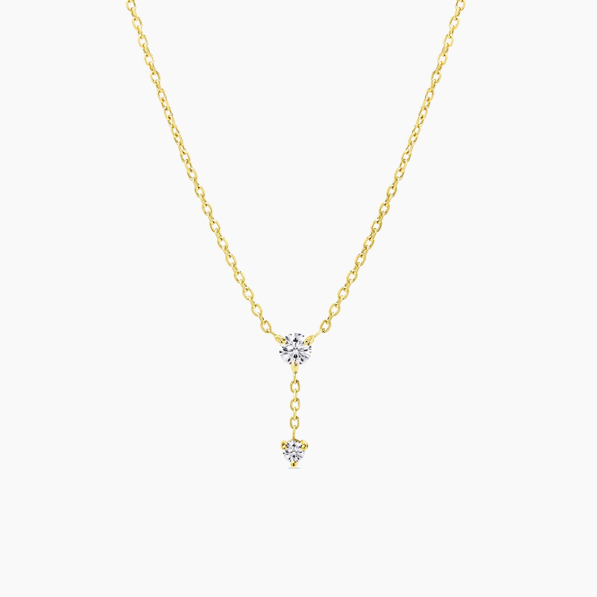 Diamond Mini Drop Pendant