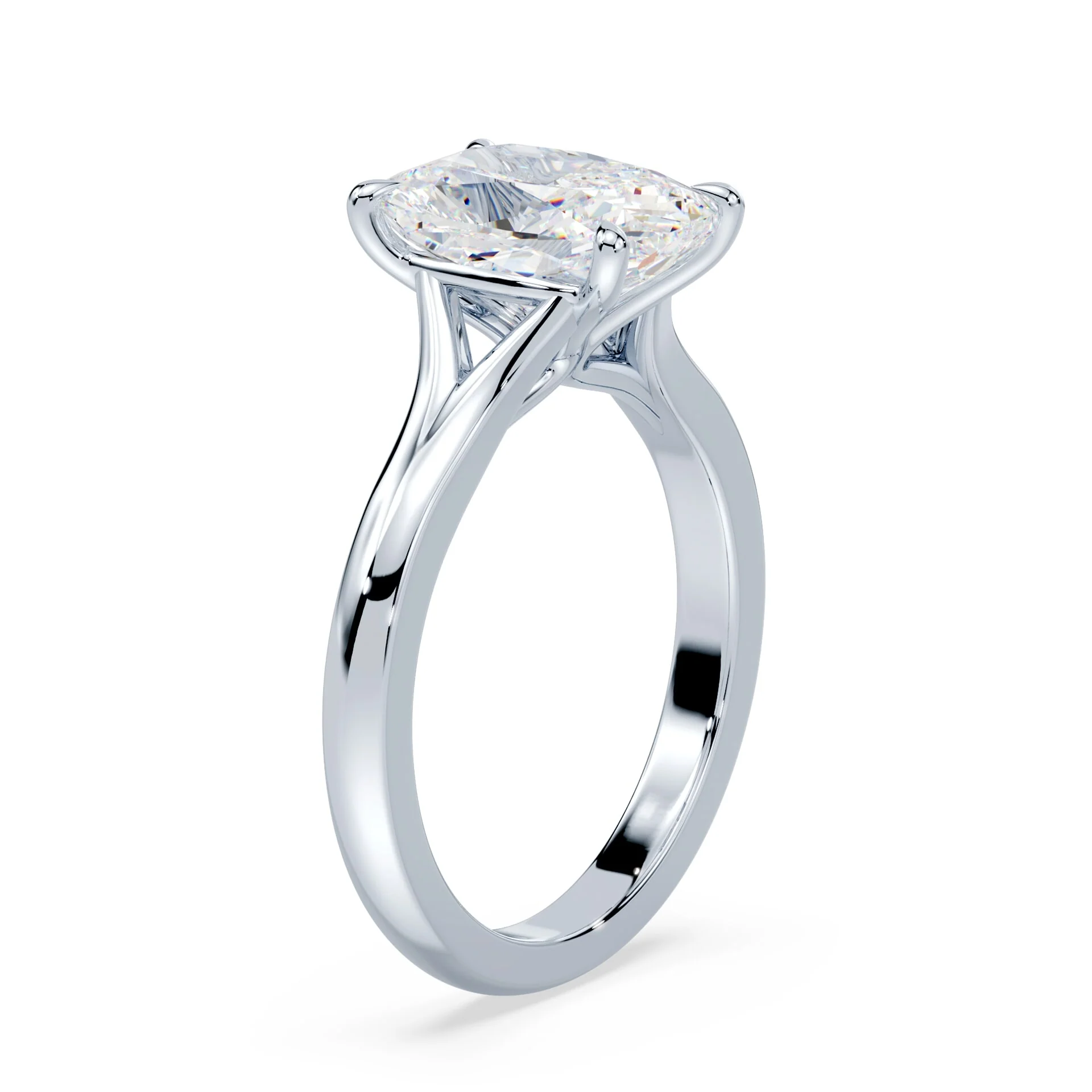 Old Mine Split Shank Solitaire - Image 2