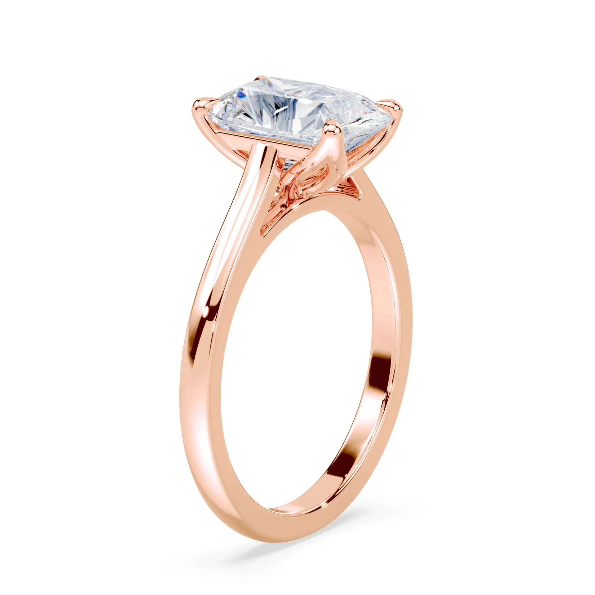 Old Mine Tulip Cathedral Ring - Image 2