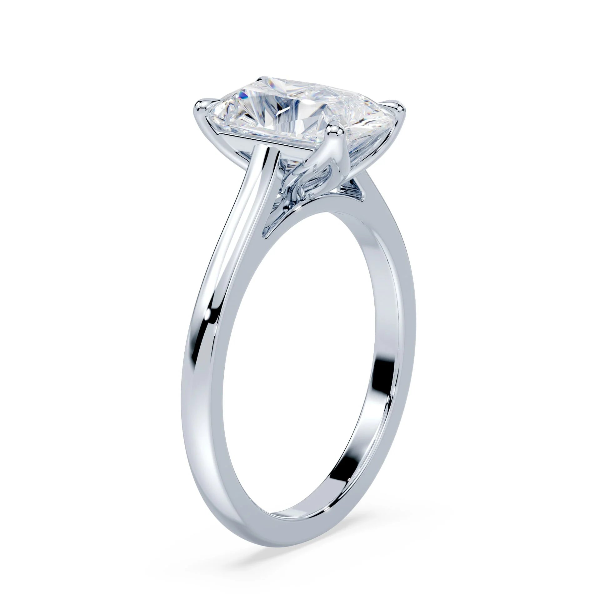 Old Mine Tulip Cathedral Ring - Image 2