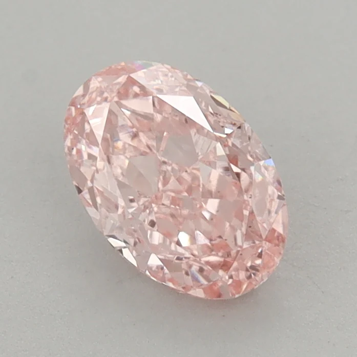 Oval 0.98ct Fancy Vivid  Pink VS1