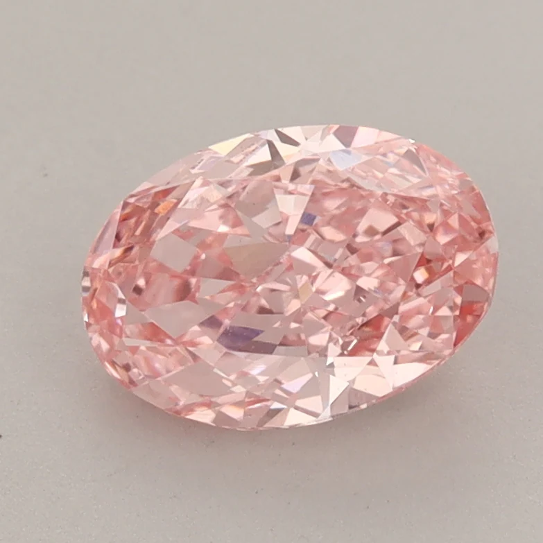 Oval 1.56ct Fancy Vivid  Pink VS1