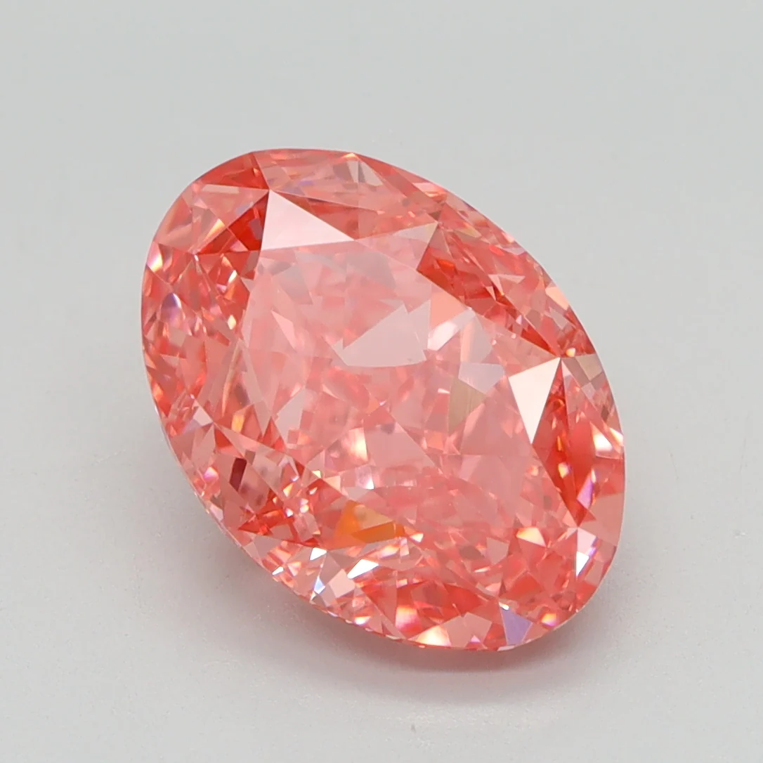 Oval 2.31ct Fancy Vivid  Pink VVS2