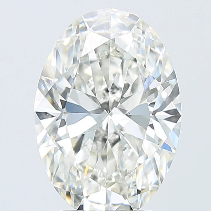 Oval 4.04ct F VS2