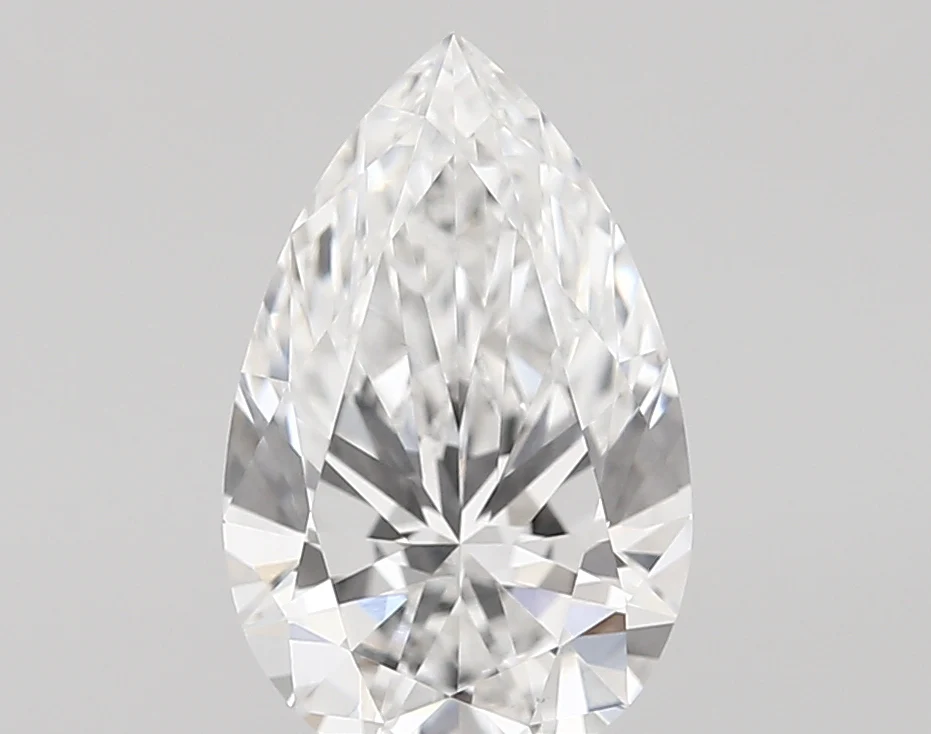 Pear 1.89ct E VVS2