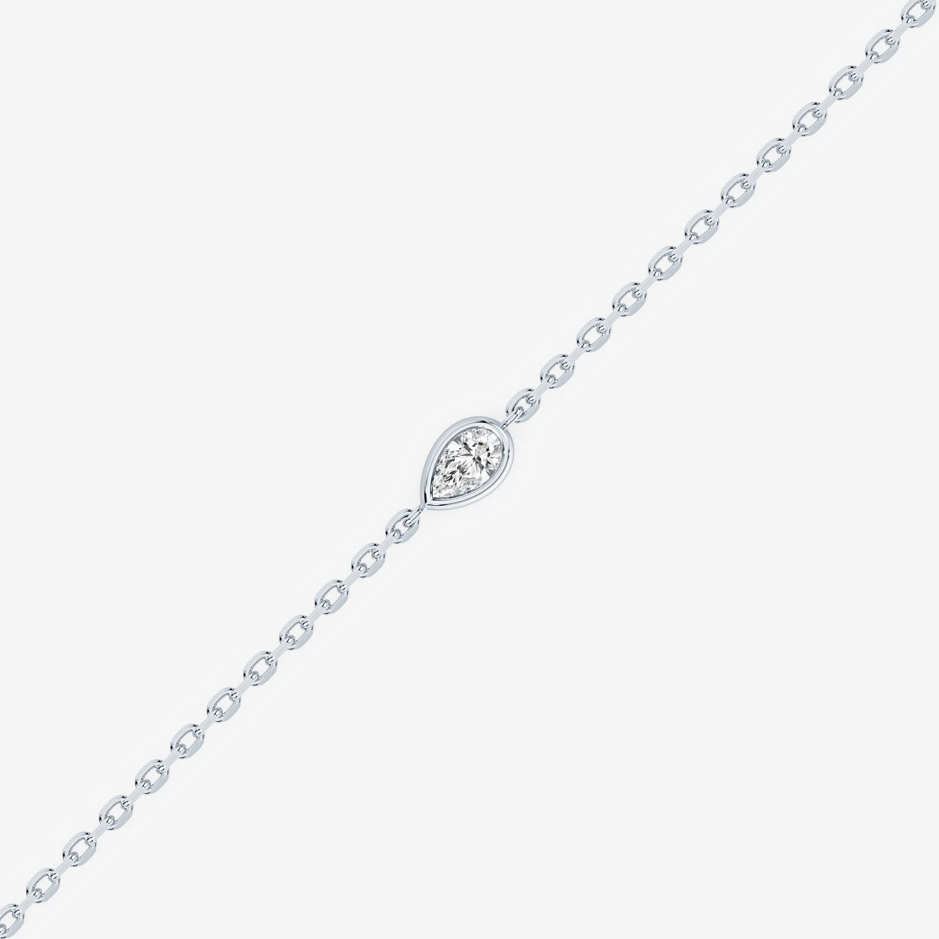 Pear Dewdrop Bracelet - Image 2