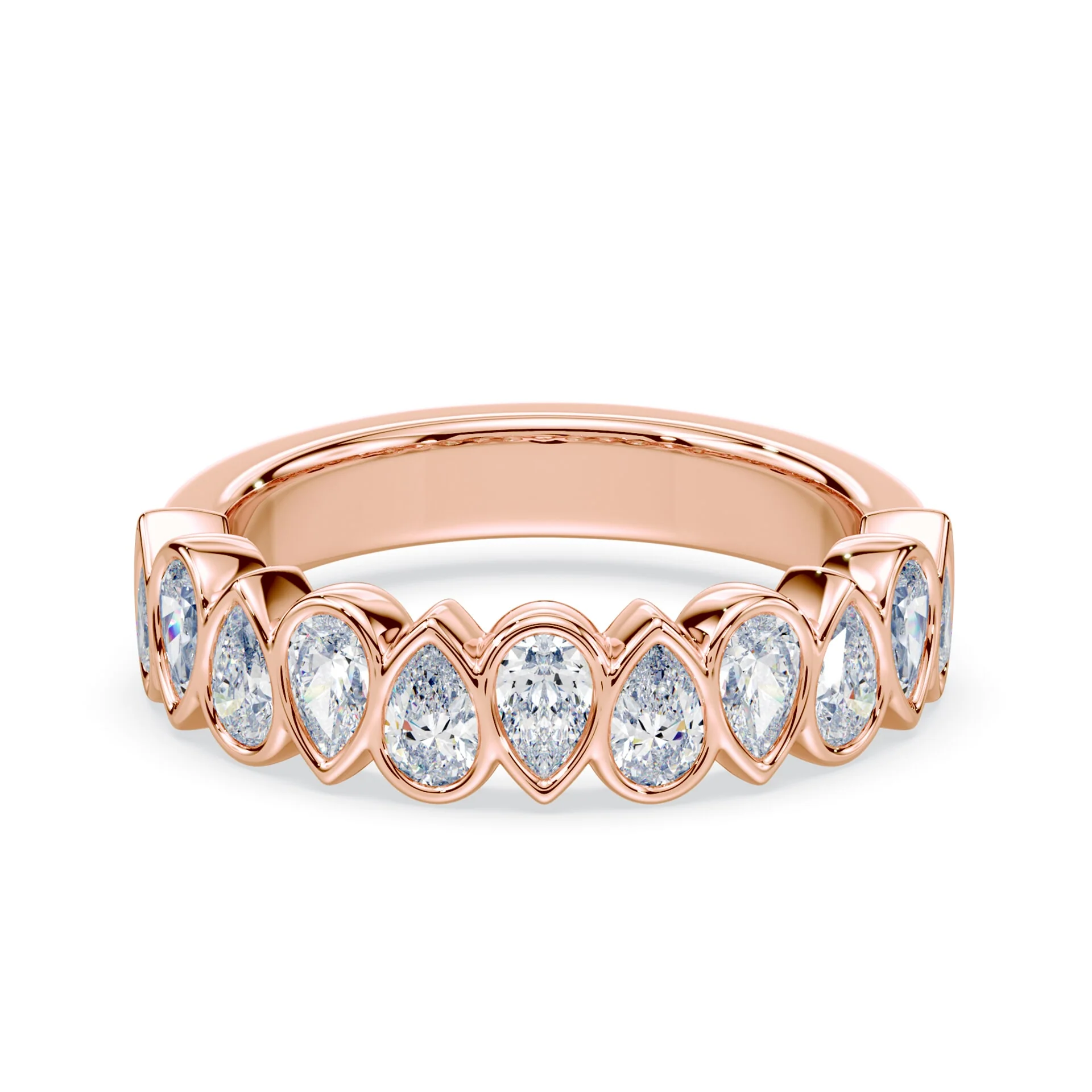 Pear Lab Diamond Bezel Band