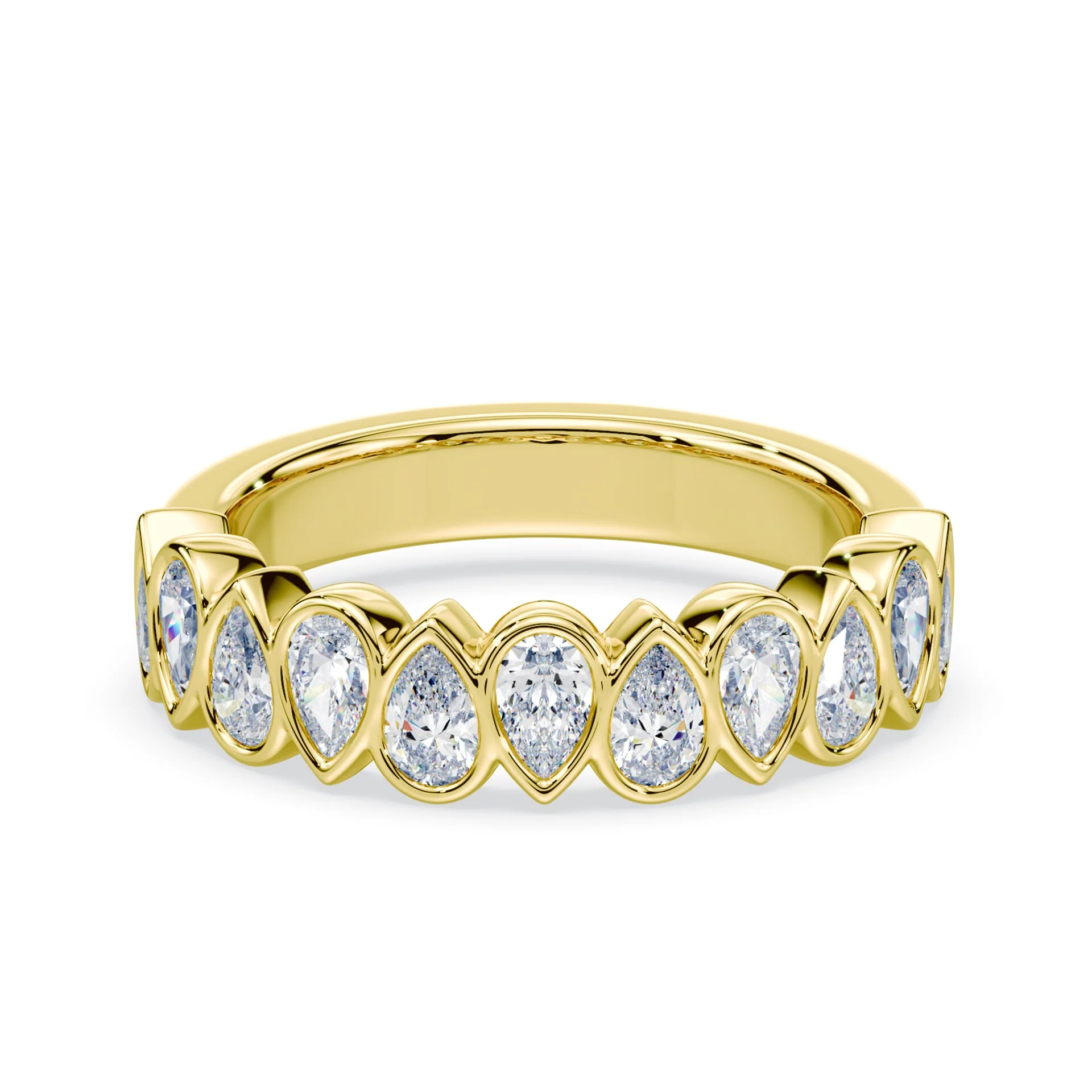 Pear Lab Diamond Bezel Band