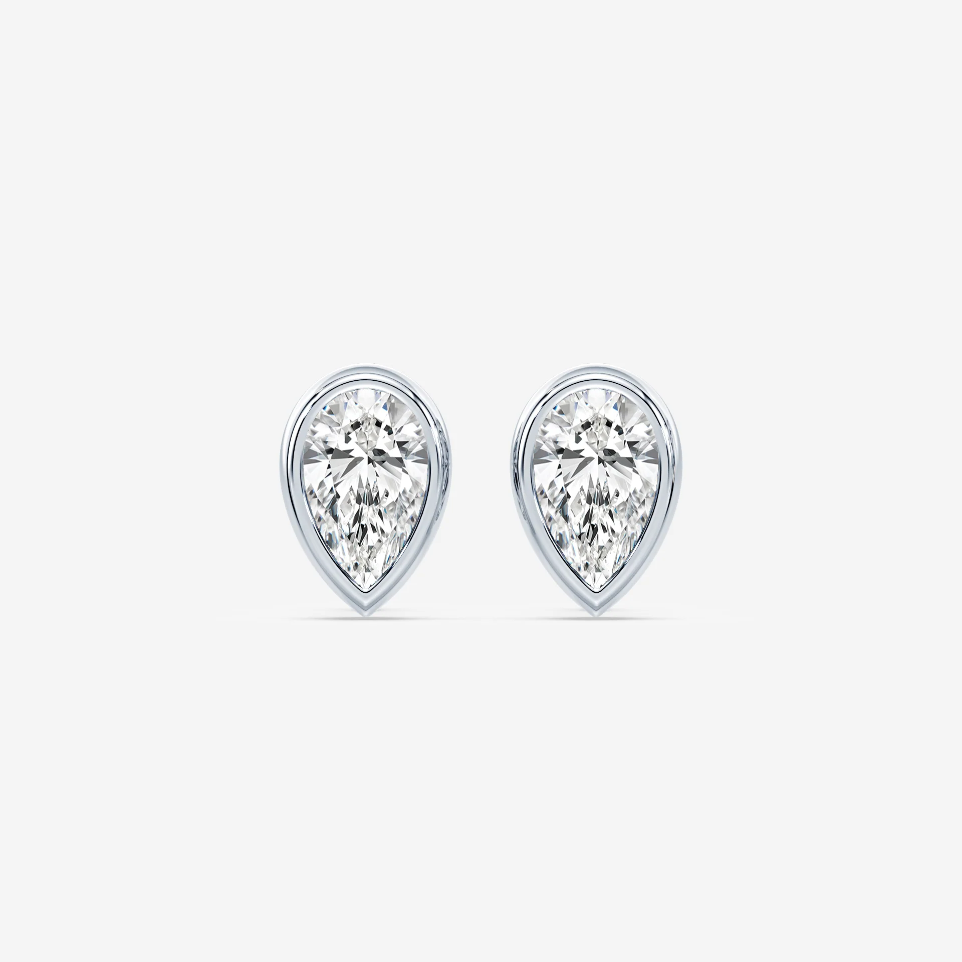 Pear Dewdrop Studs