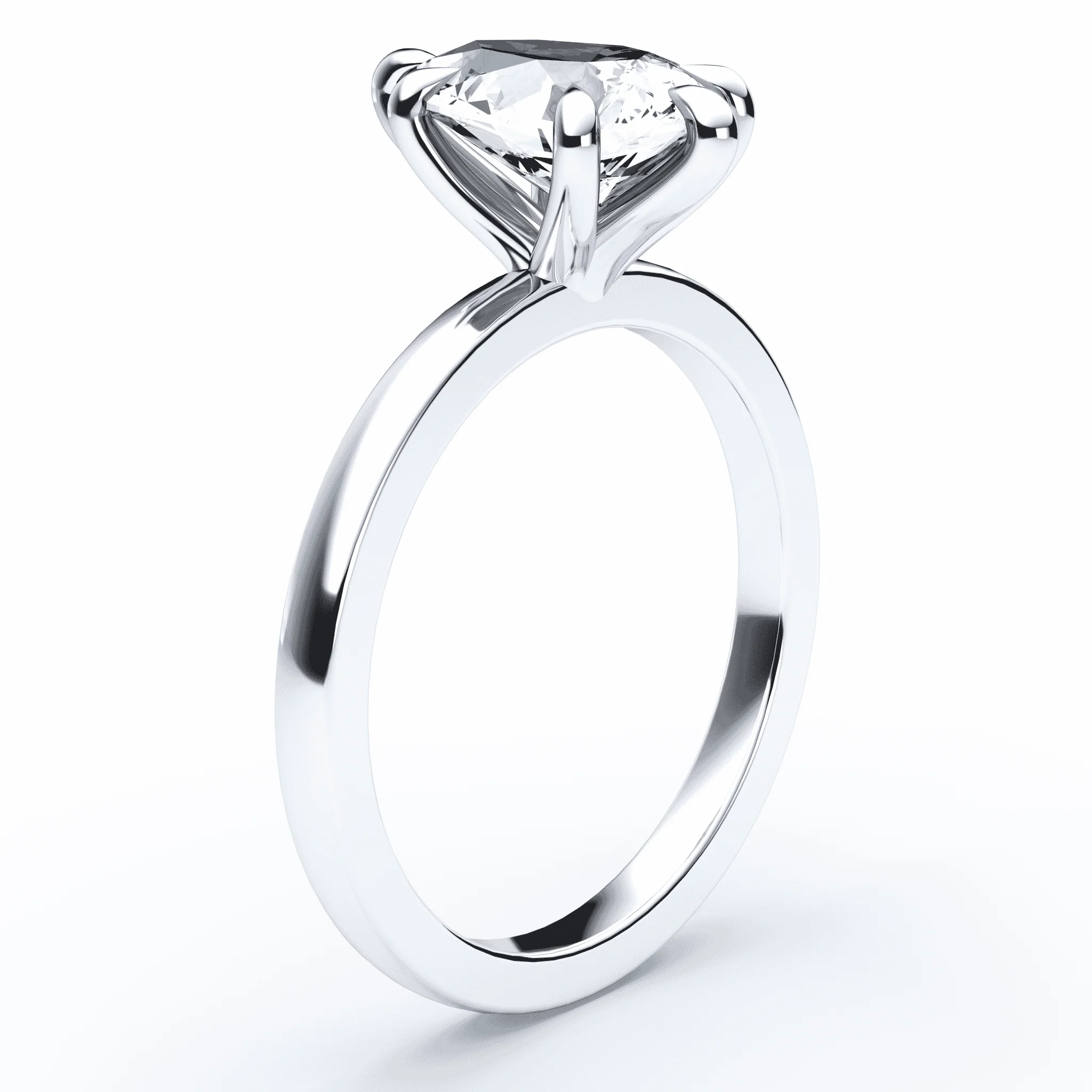 Pear Cut Engagement Ring - Image 2