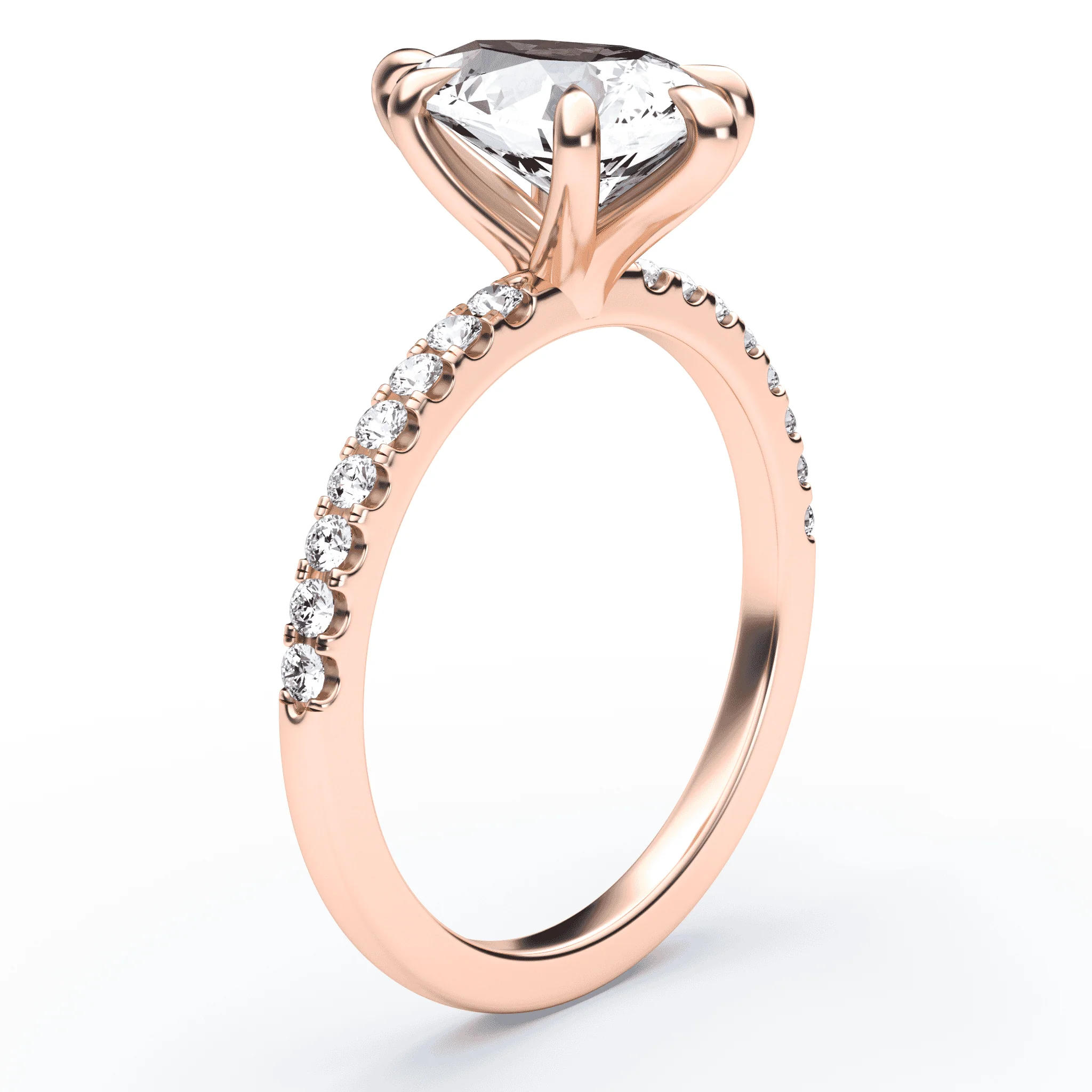 Pear Shaped Diamond Ring - Image 2