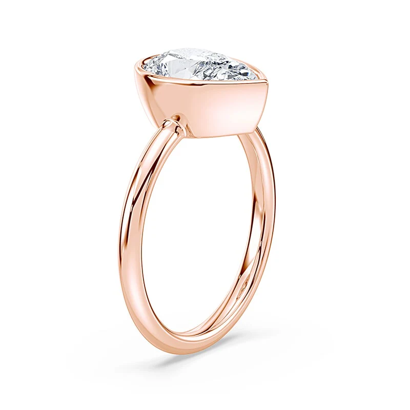 Pear Shaped Bezel Ring - Image 2