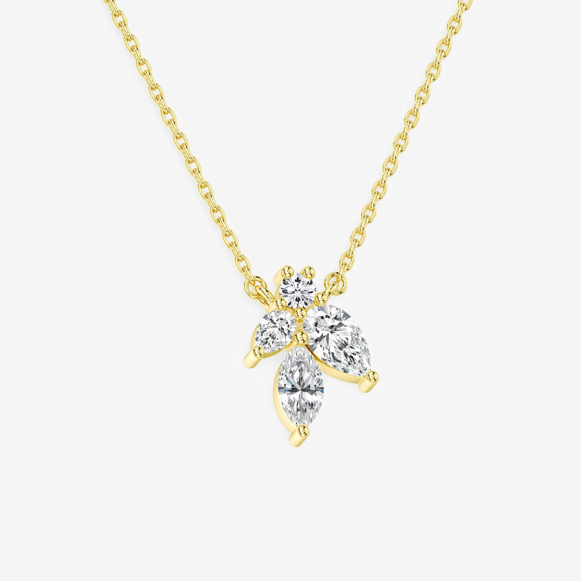 Petals Diamond Pendant - Image 3