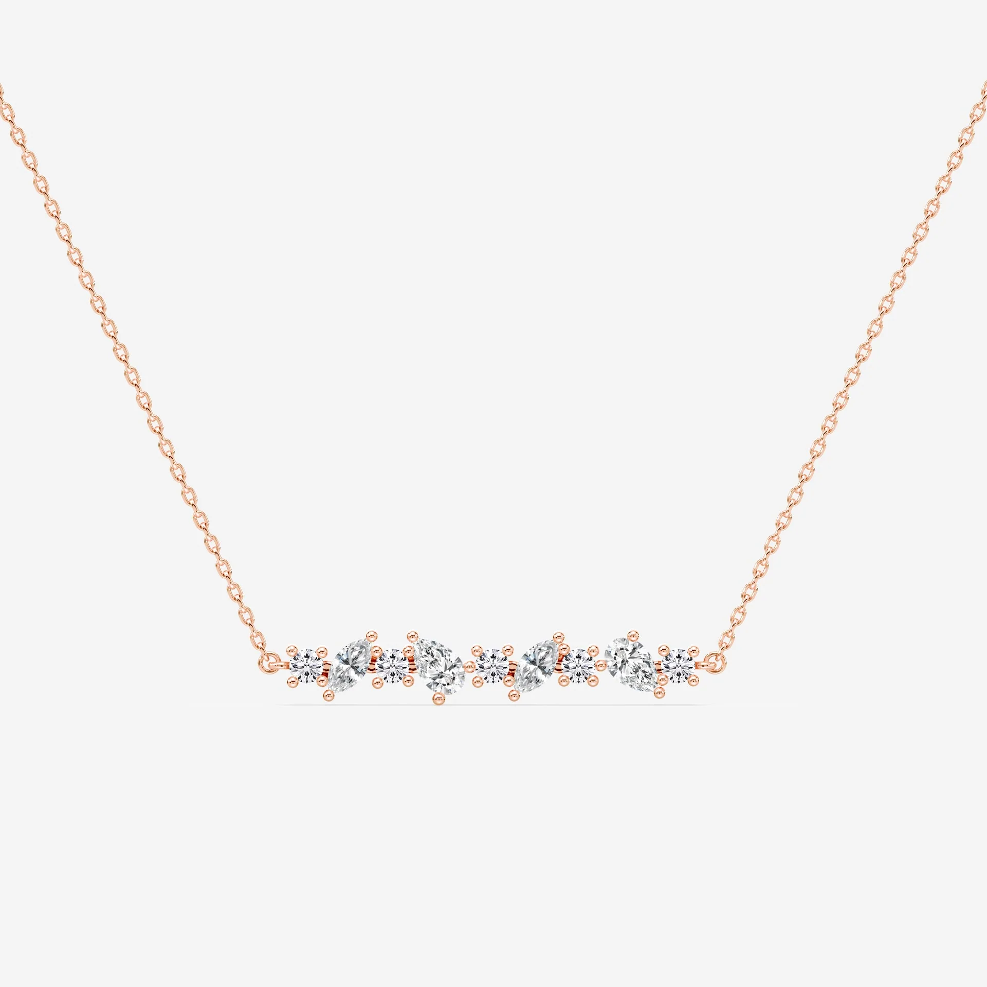 Petals Diamond Vine Necklace
