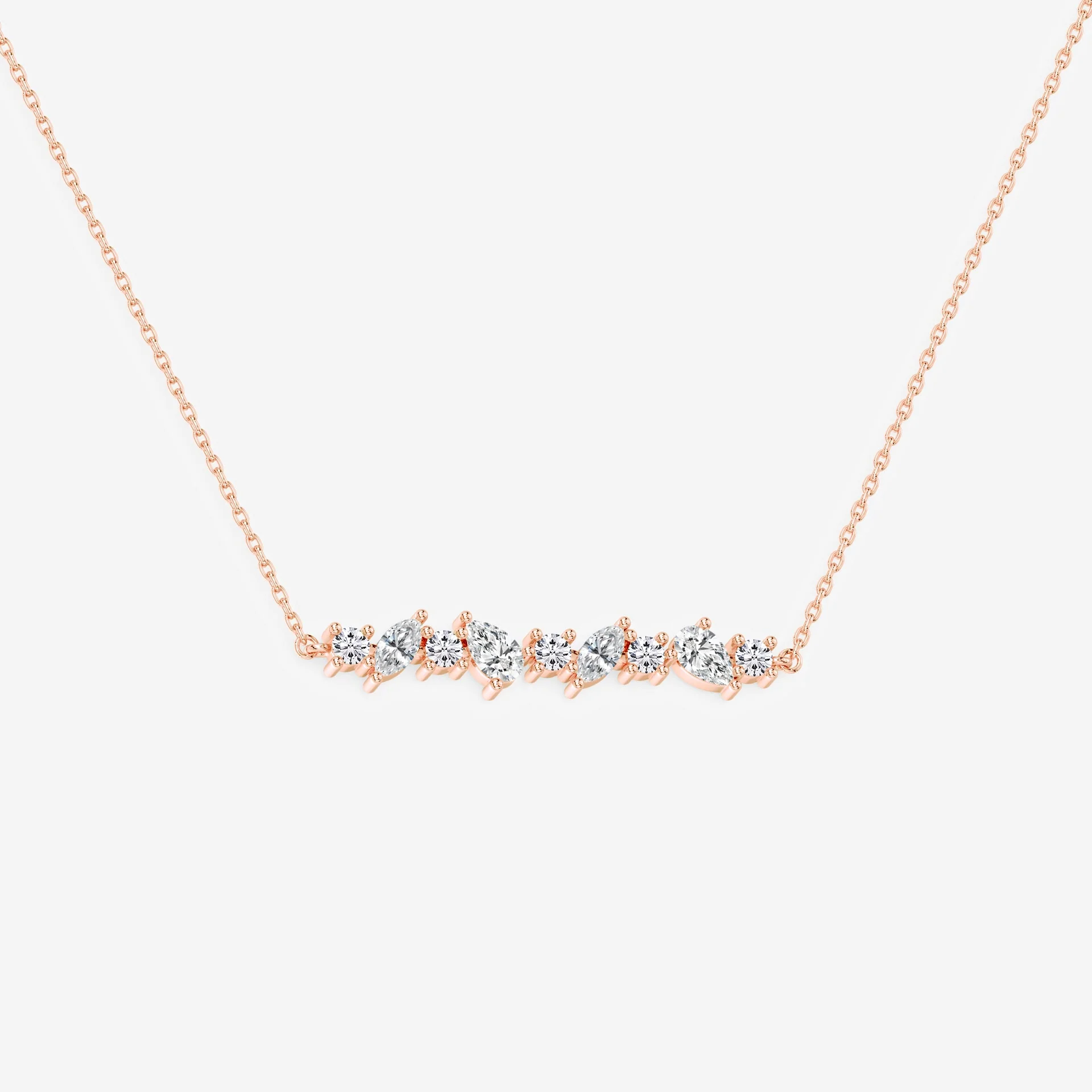 Petals Diamond Vine Necklace - Image 2