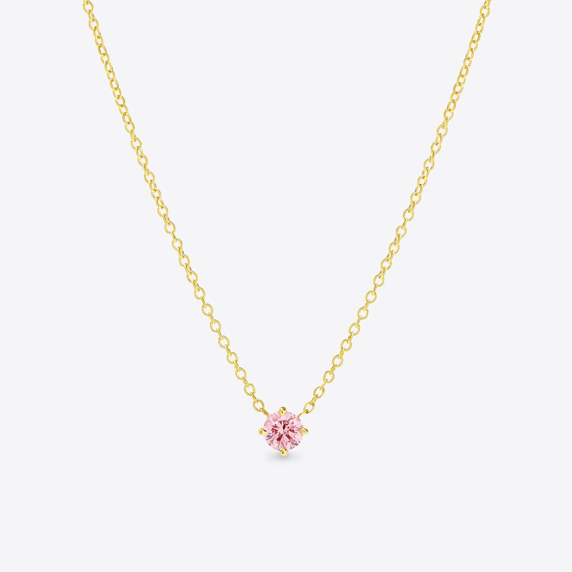 Pink Diamond Mini Pendant