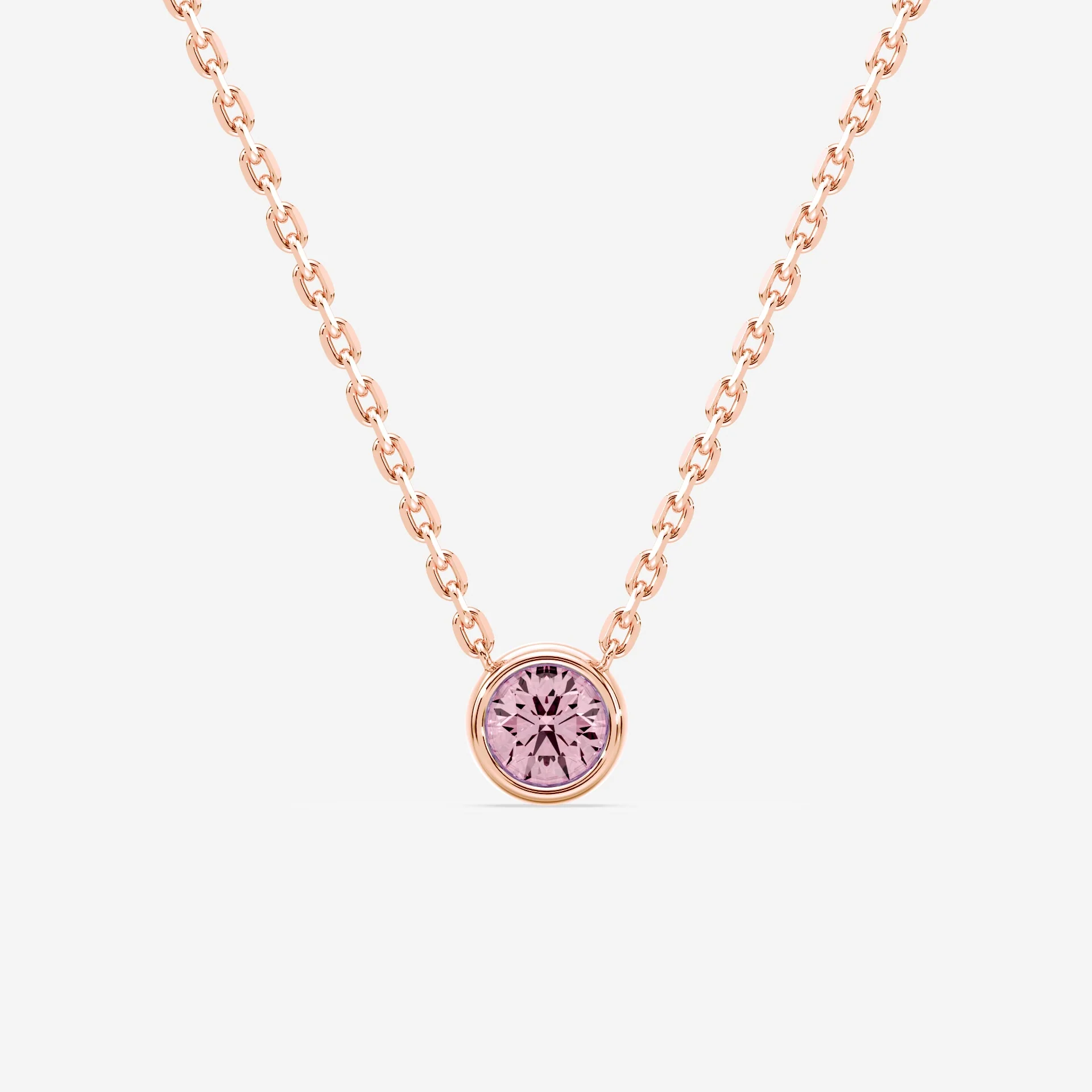 Pink Diamond Pendant