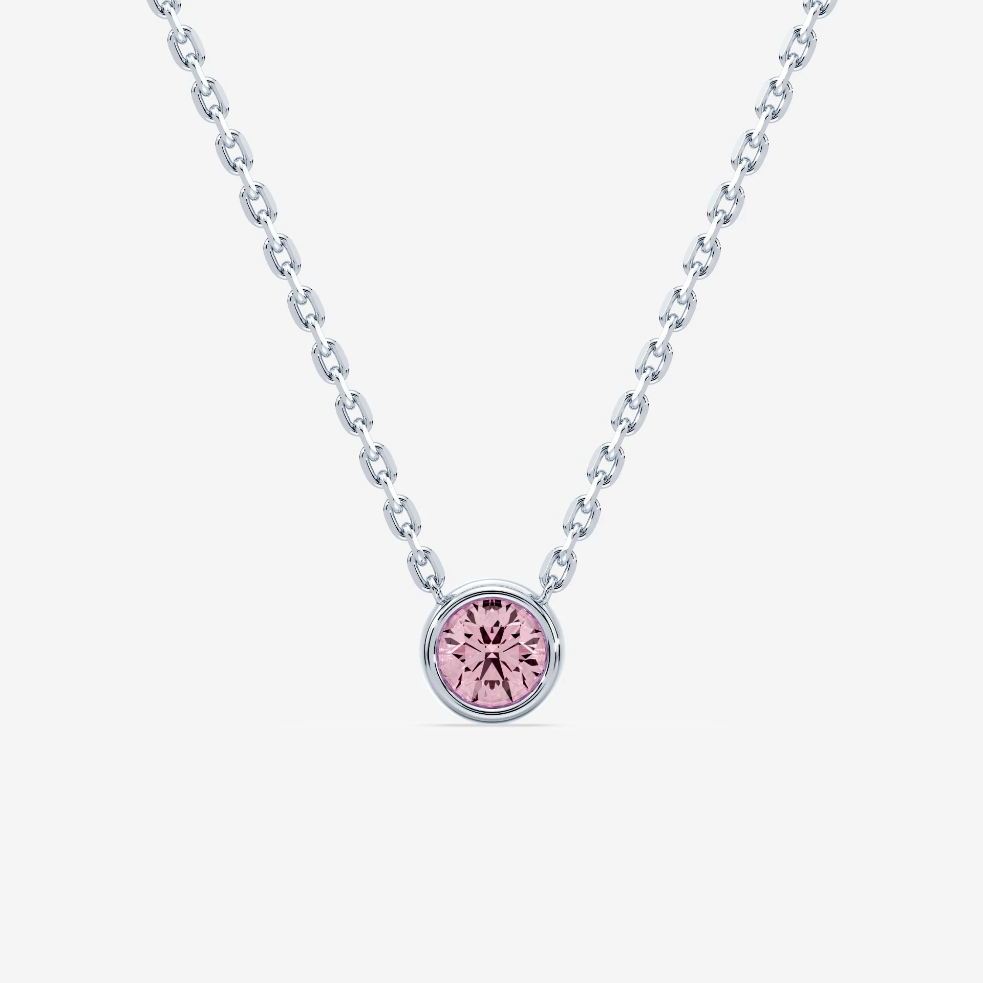 Pink Diamond Pendant