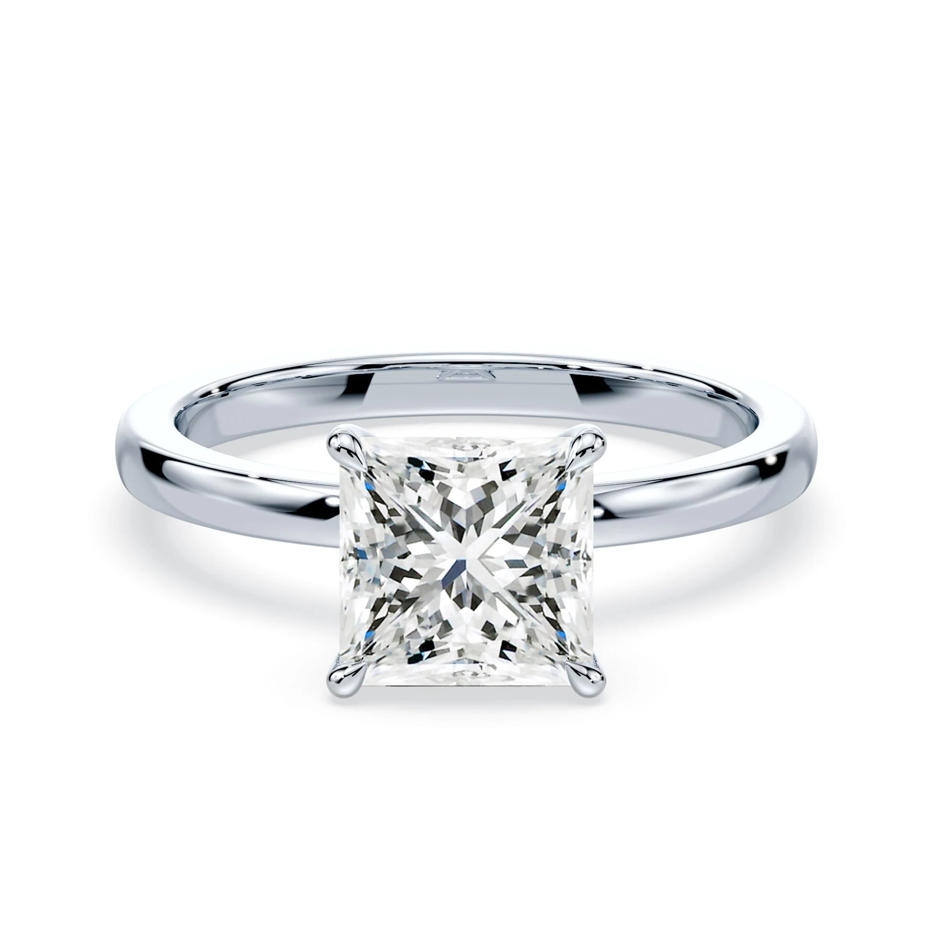 Princess Cut Solitaire Ring